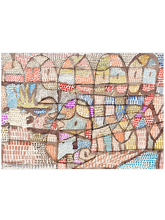 Klee Fertile Well Ordered - Art Print